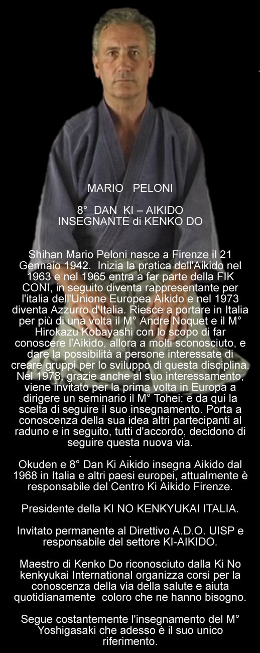 Ki Aikido Mario Peloni Firenze Ki Aikido Mario Peloni Firenze